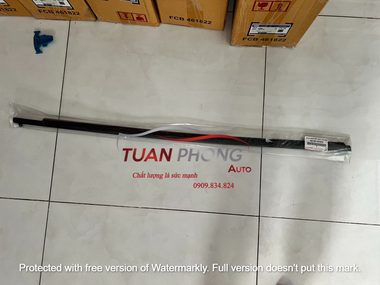 Nẹp Chân Kính Cửa Ngoài TOYOTA VIOS/68160-0D200
